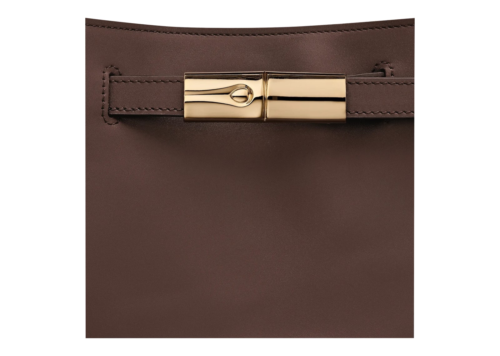 Longchamp Le Smart L Shoulder Bag Mocha - görsel 5