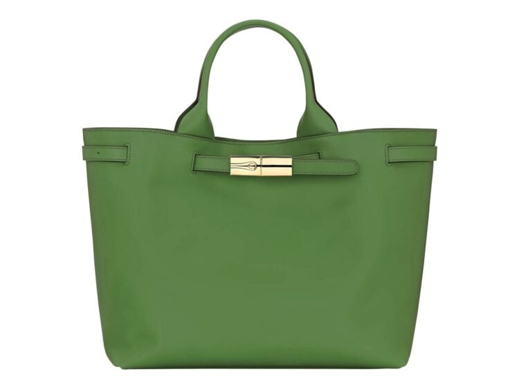 Longchamp Le Smart L Tote Bag Matcha