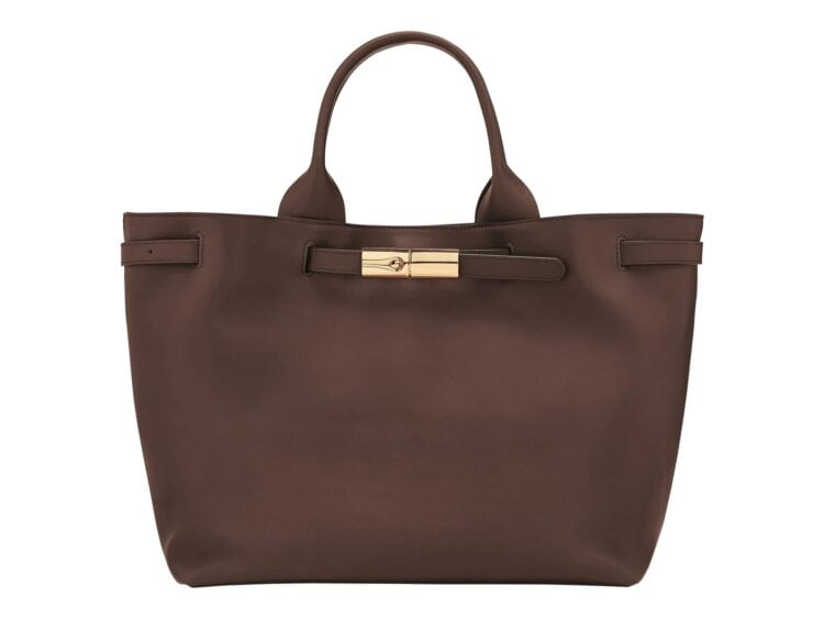 Longchamp Le Smart L Tote Bag Mocha