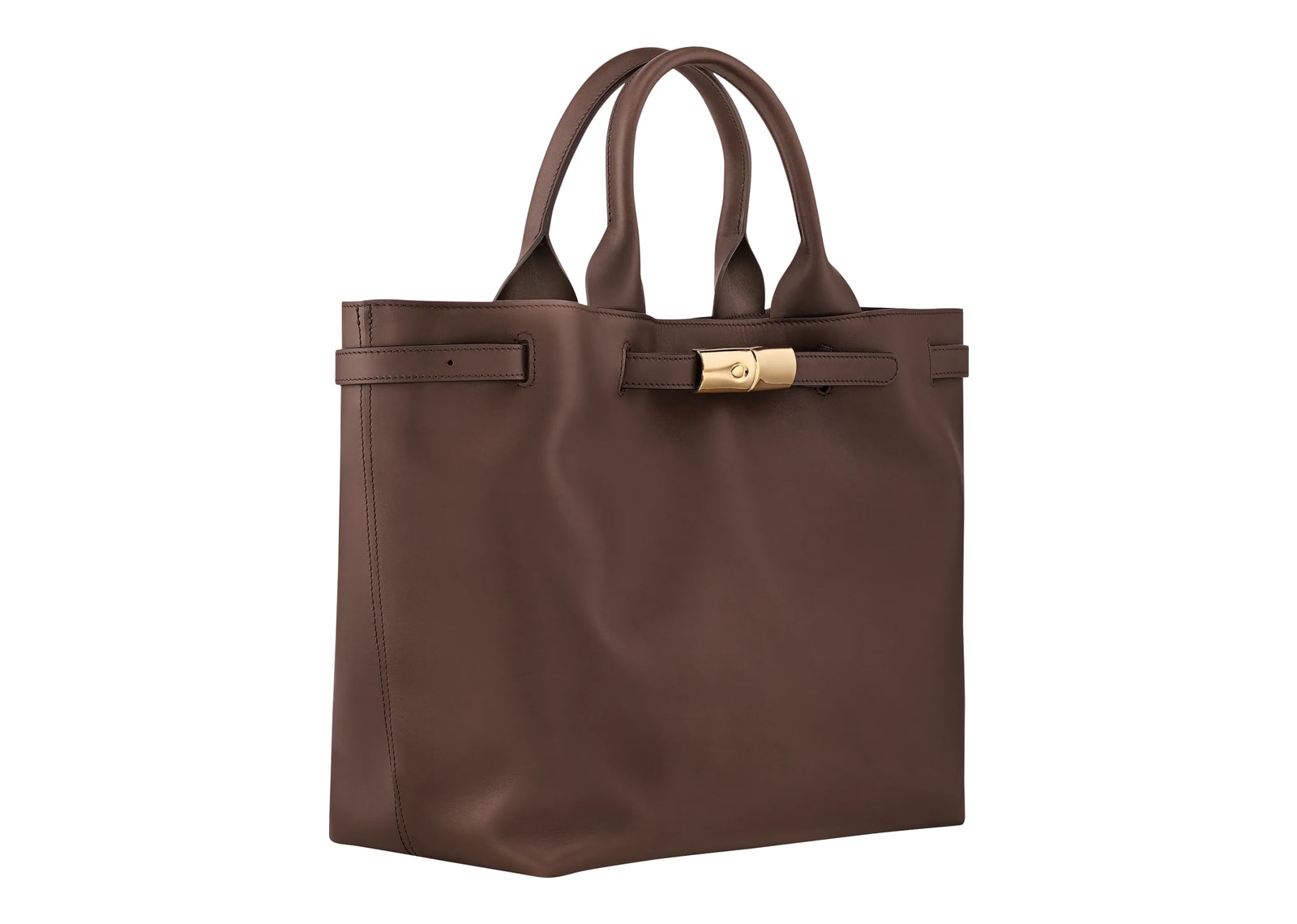 Longchamp Le Smart L Tote Bag Mocha - görsel 2