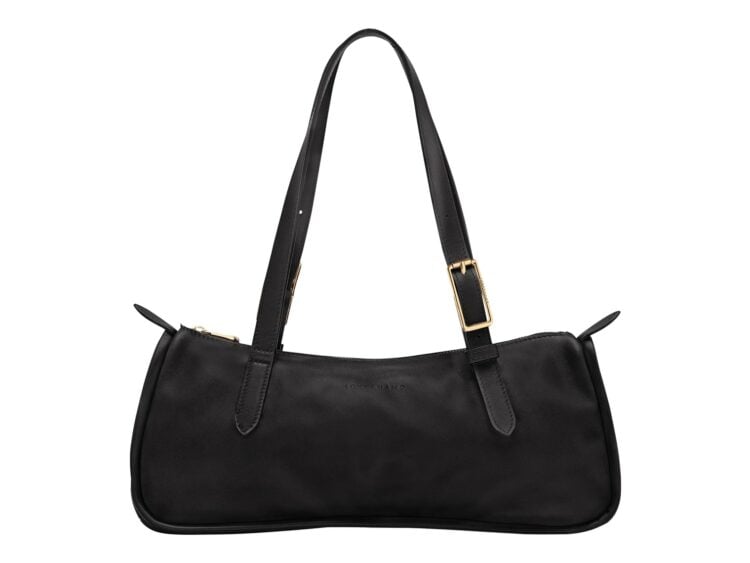 Longchamp Looong L Shoulder Bag Black