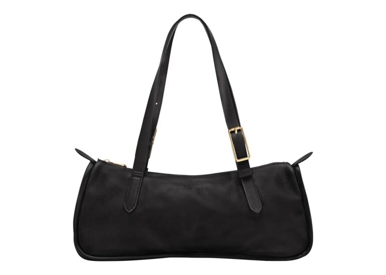 Longchamp Looong L Shoulder Bag Black