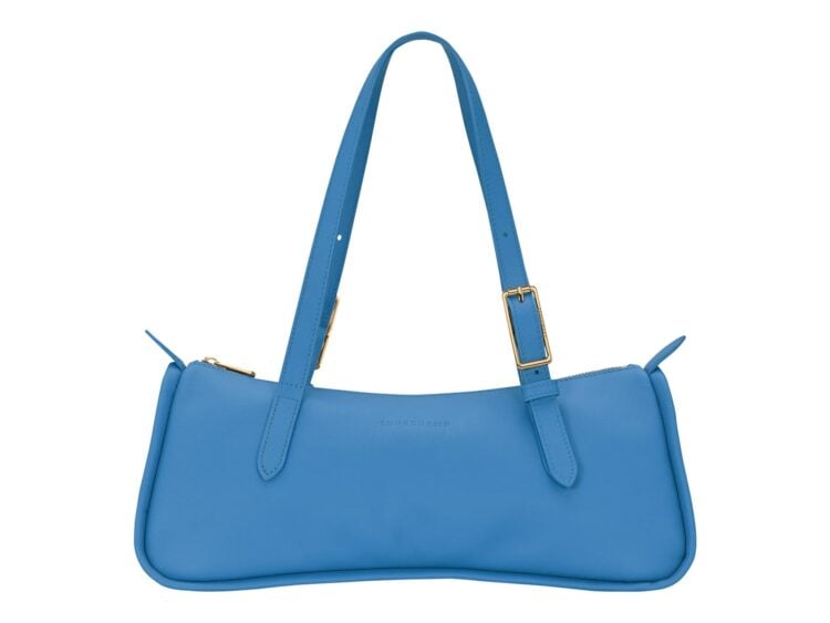 Longchamp Looong L Shoulder Bag Bright Blue