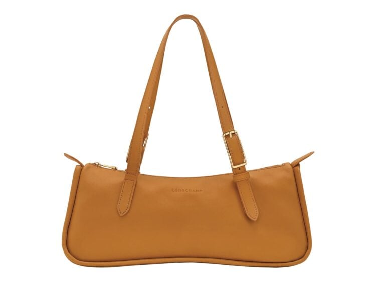 Longchamp Looong L Shoulder Bag Caramel