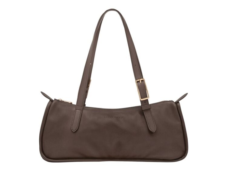 Longchamp Looong L Shoulder Bag Mocha
