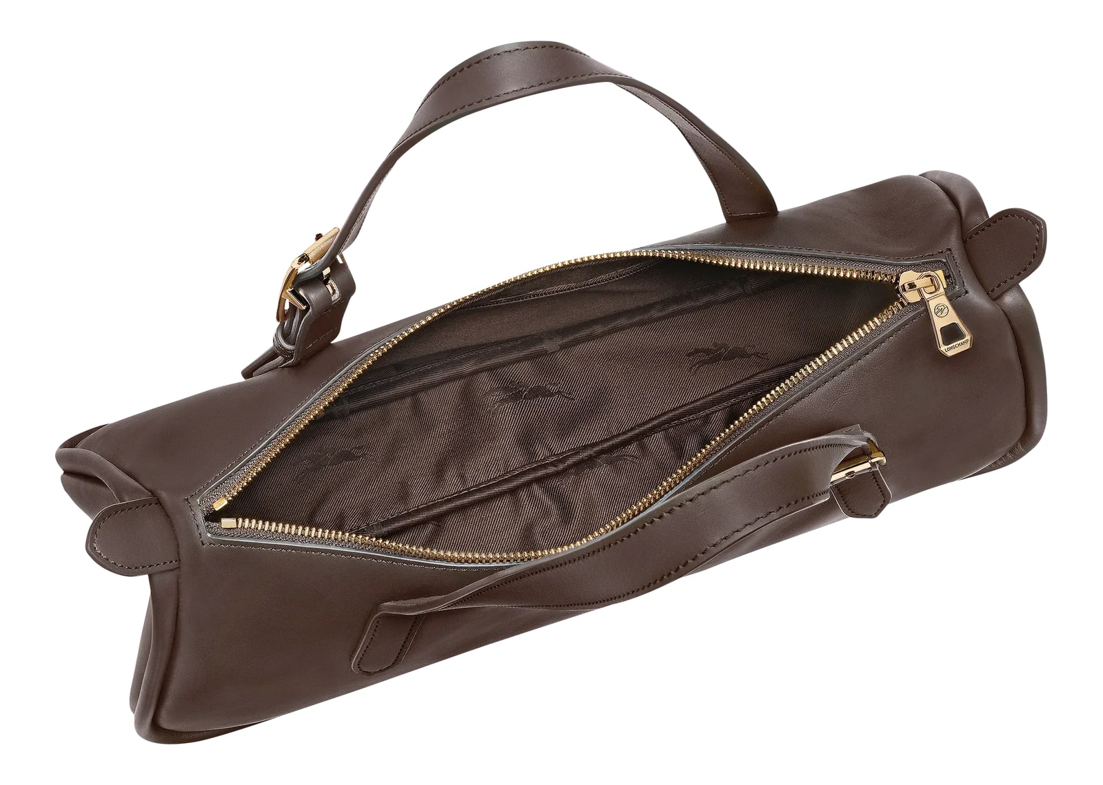 Longchamp Looong L Shoulder Bag Mocha - görsel 4