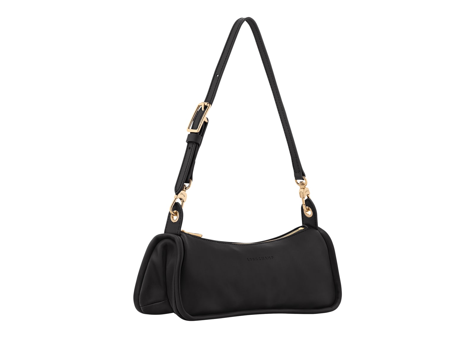 Longchamp Looong M Shoulder Bag Black - görsel 2