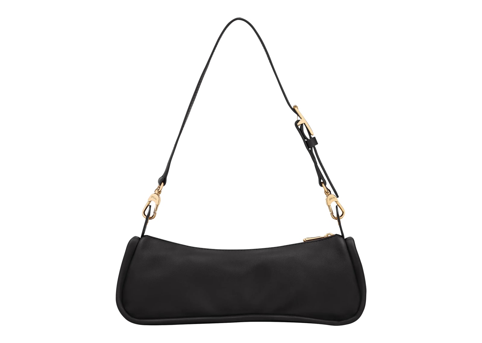 Longchamp Looong M Shoulder Bag Black - görsel 3