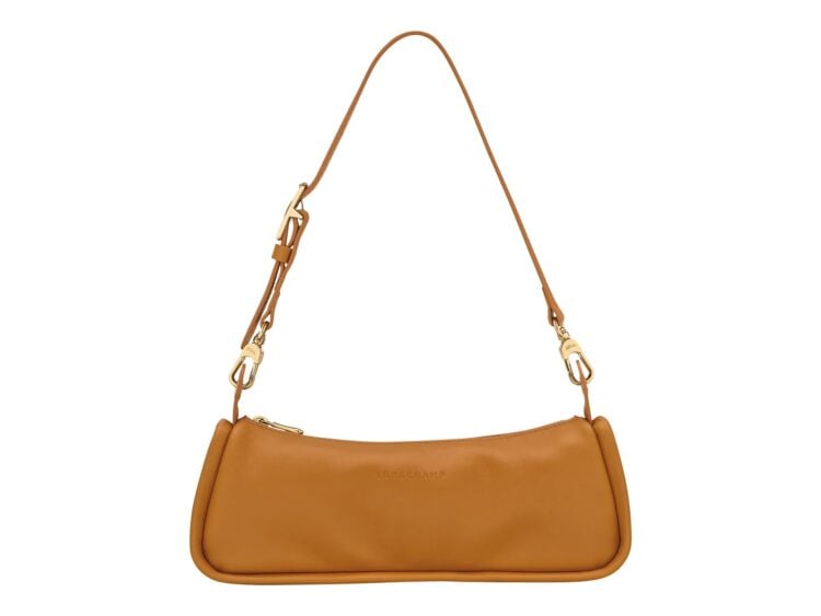 Longchamp Looong M Shoulder Bag Caramel