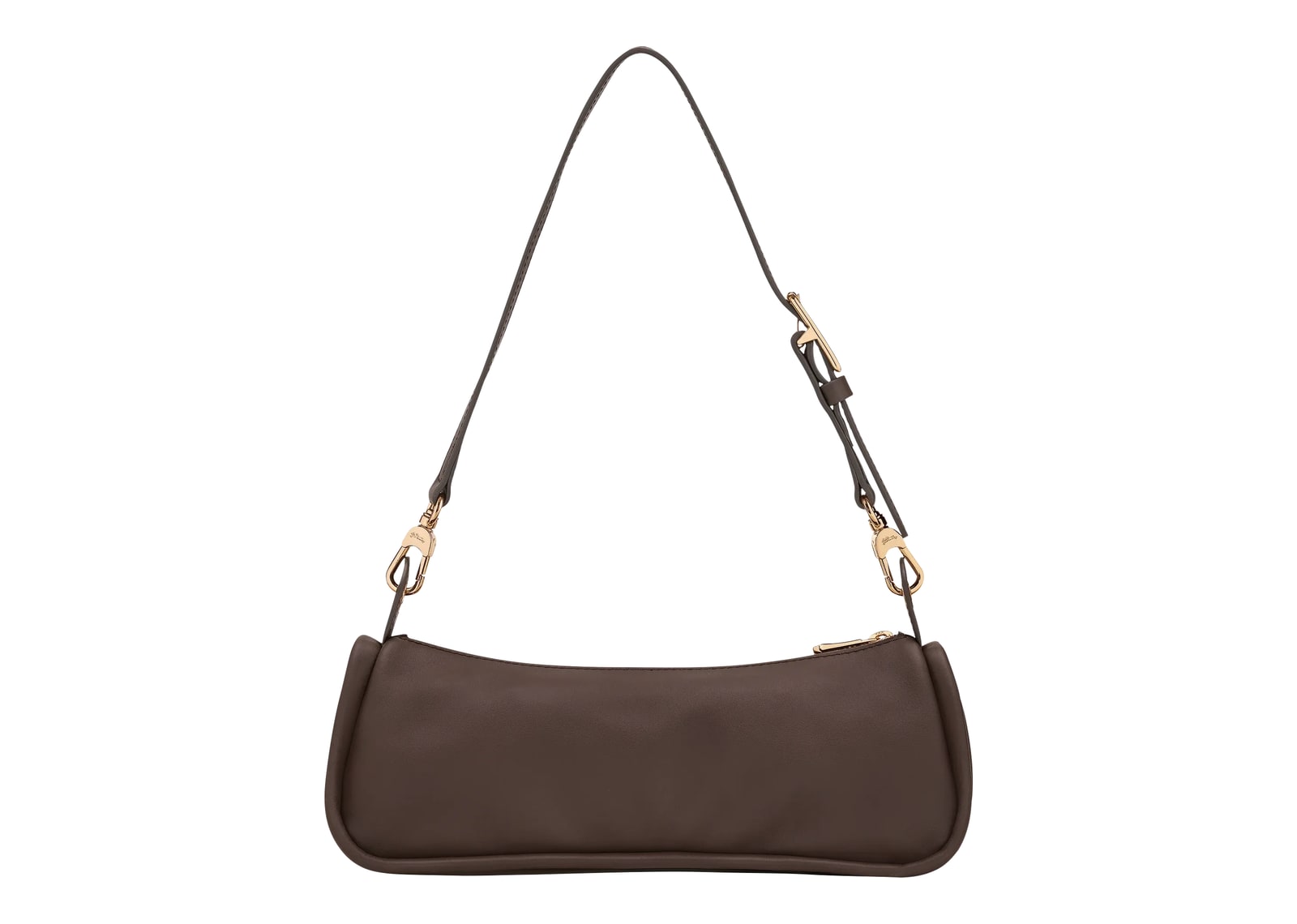 Longchamp Looong M Shoulder Bag Mocha - görsel 3