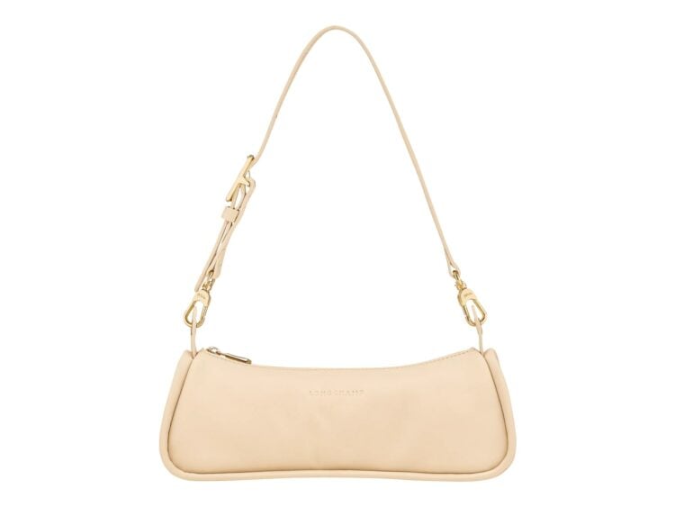 Longchamp Looong M Shoulder Bag Vanilla