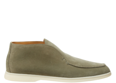 Loro Piana Open Walk Ankle Boot Suede Cucunci