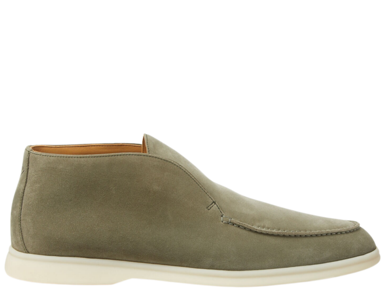 Loro Piana Open Walk Ankle Boot Suede Cucunci