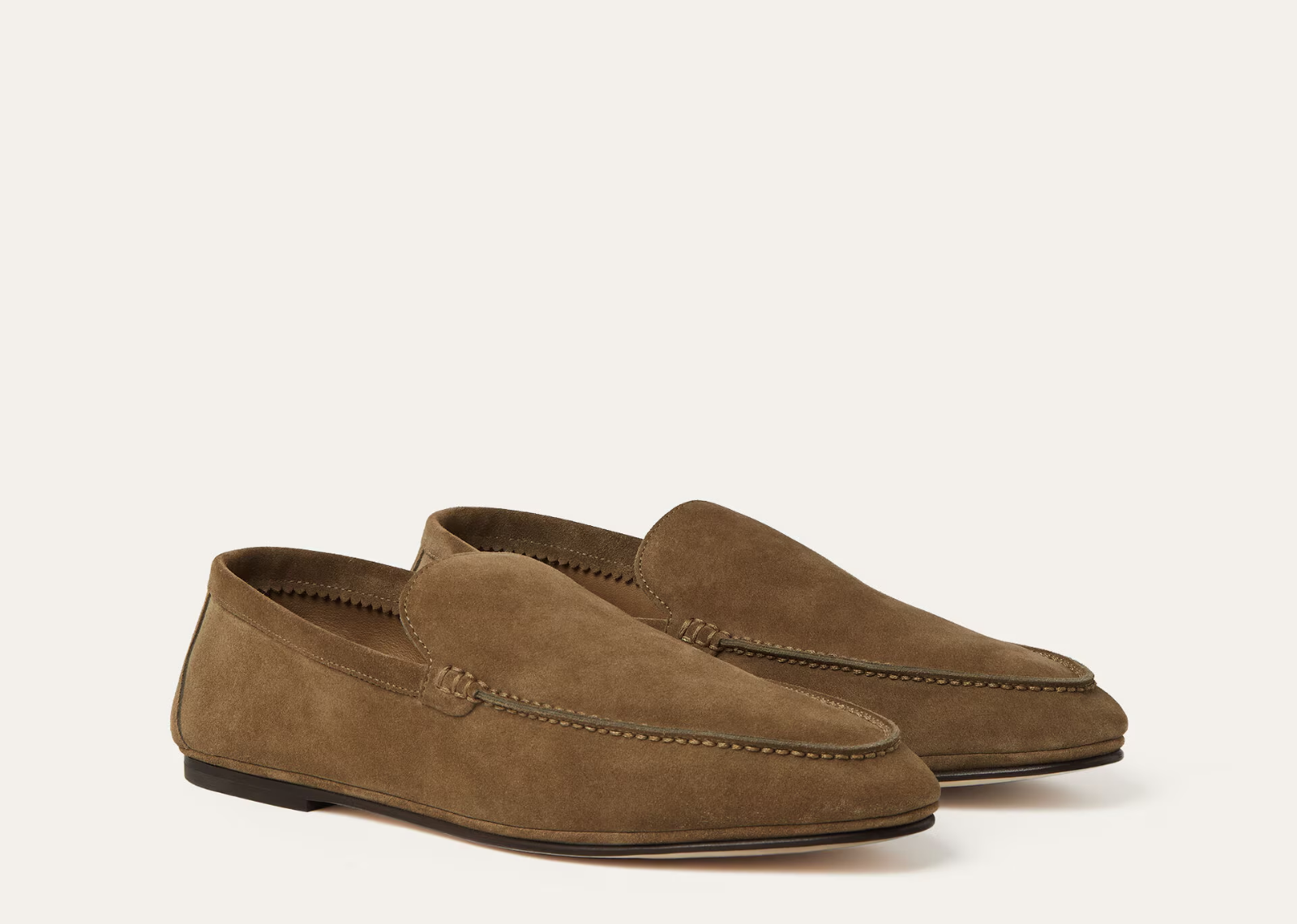 Loro Piana Summer Anton Walk Loafer Suede Multicolor - görsel 2