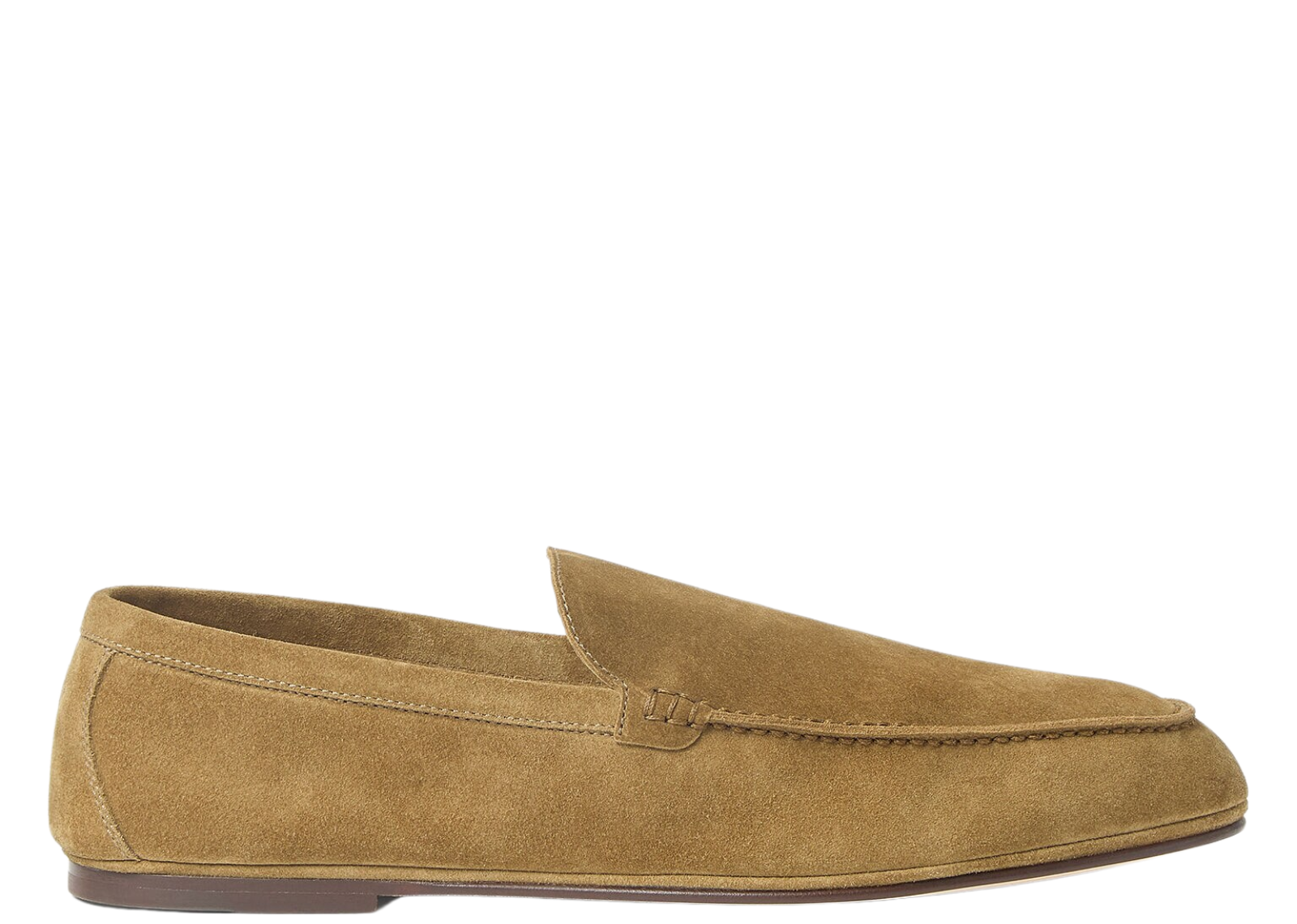 Loro Piana Summer Anton Walk Loafer Suede Savana Bark