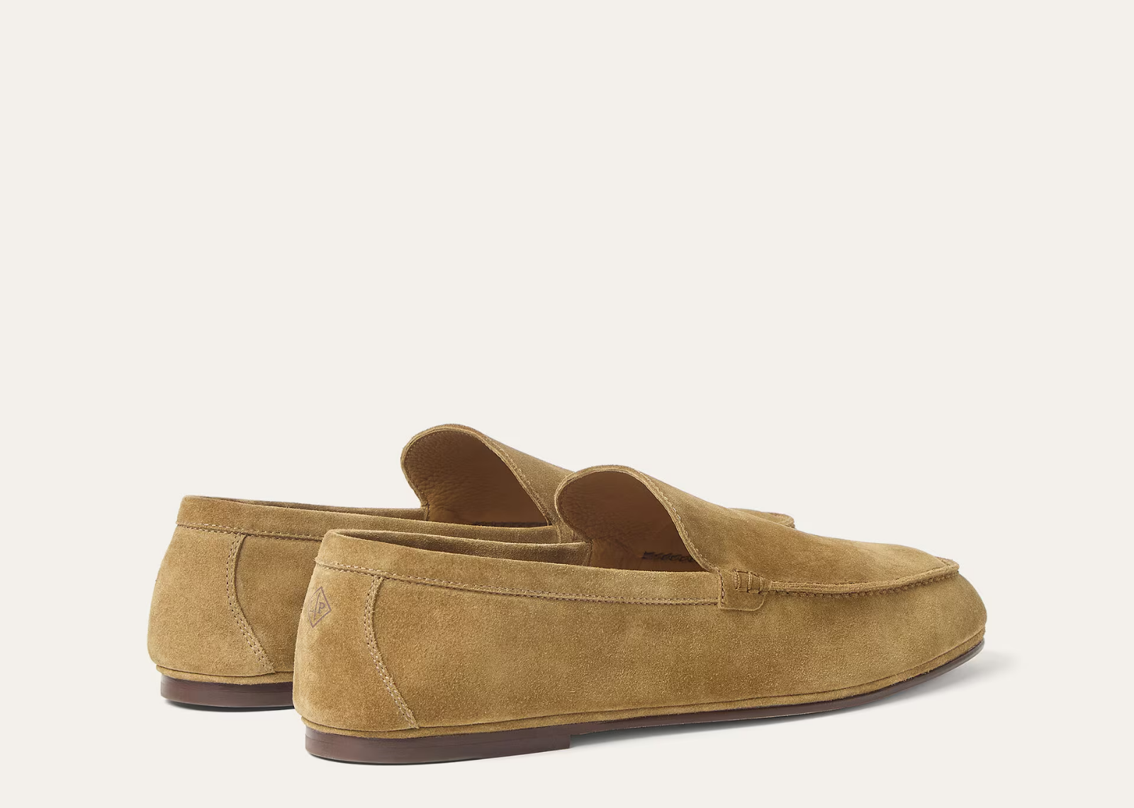 Loro Piana Summer Anton Walk Loafer Suede Savana Bark - görsel 3