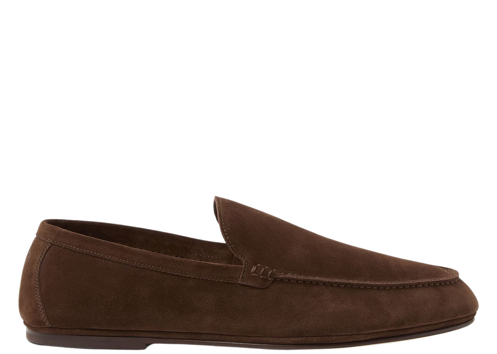 Loro Piana Summer Anton Walk Loafer Suede Terra