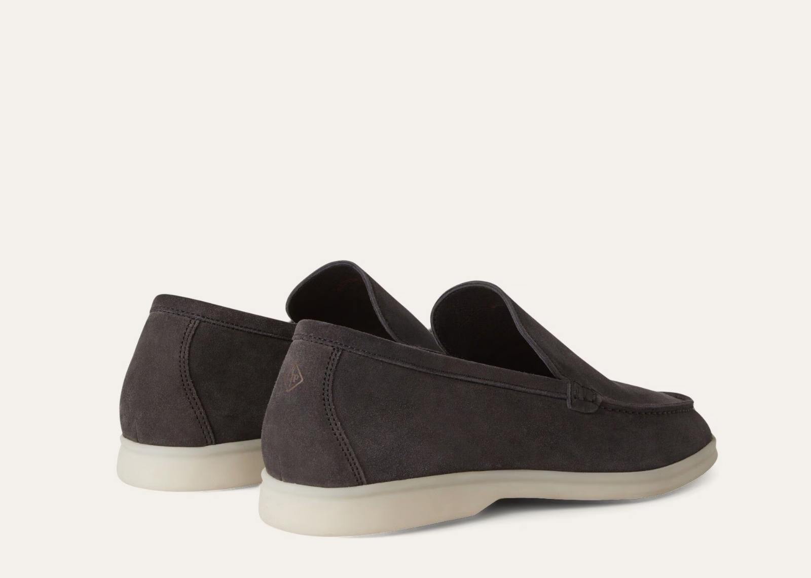Loro Piana Summer Walk Loafer Suede Caviar - görsel 3