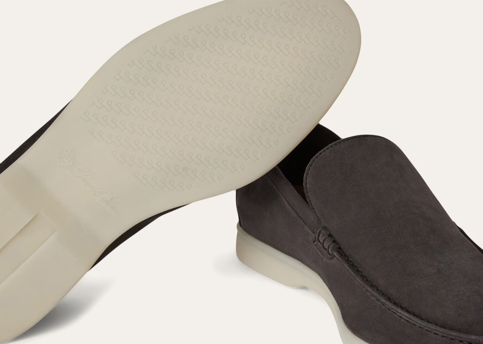 Loro Piana Summer Walk Loafer Suede Caviar - görsel 4