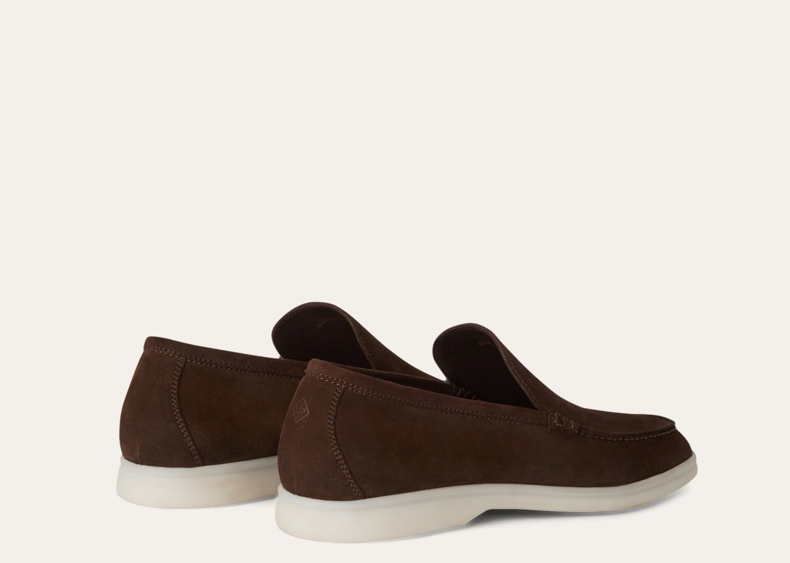 Loro Piana Summer Walk Loafer Suede Chocolate - görsel 3