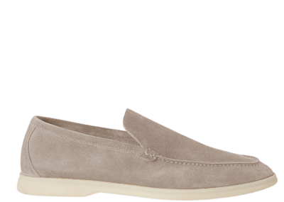 Loro Piana Summer Walk Loafer Suede Classic Beige