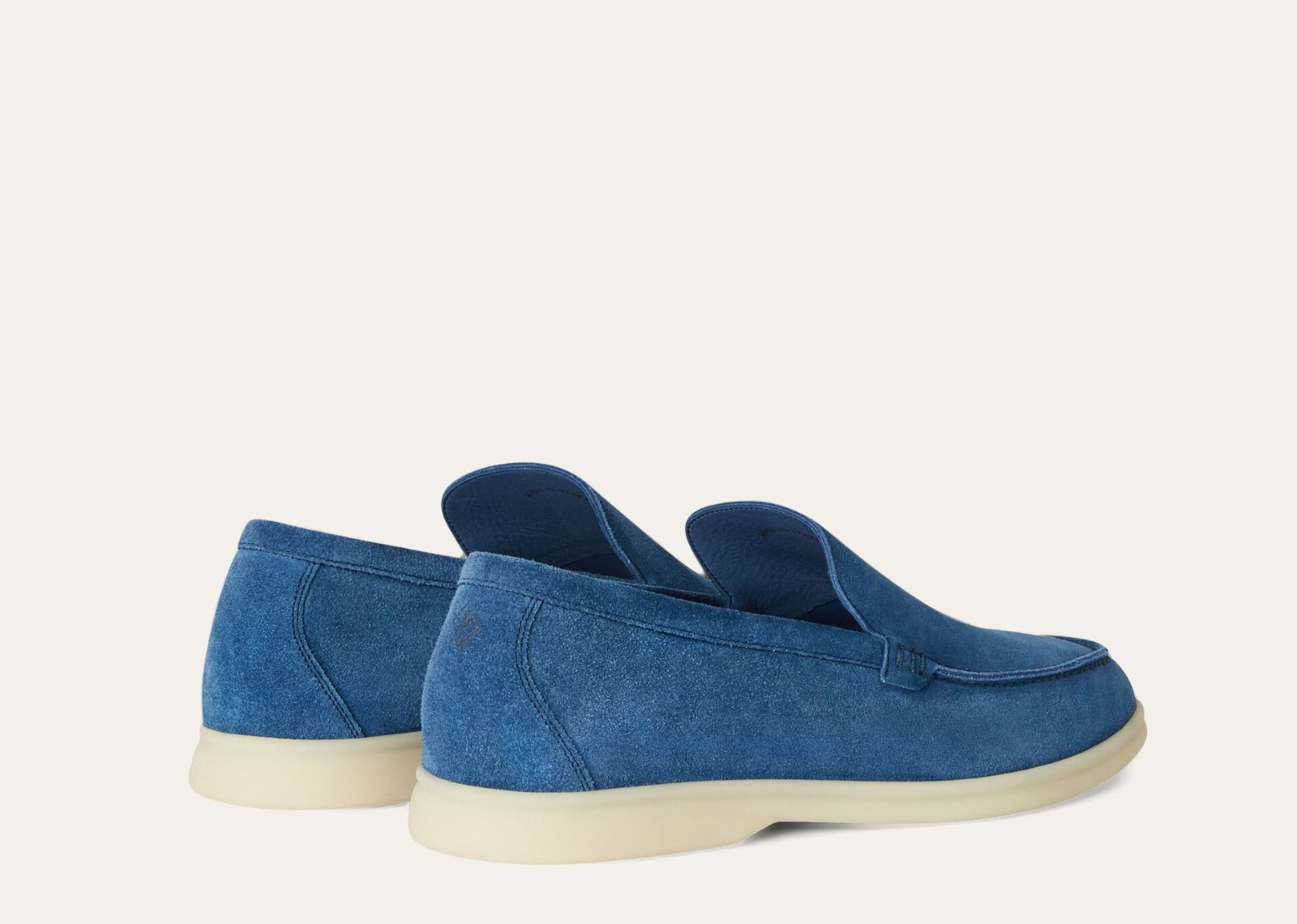 Loro Piana Summer Walk Loafer Suede Cobalt Ink - görsel 3