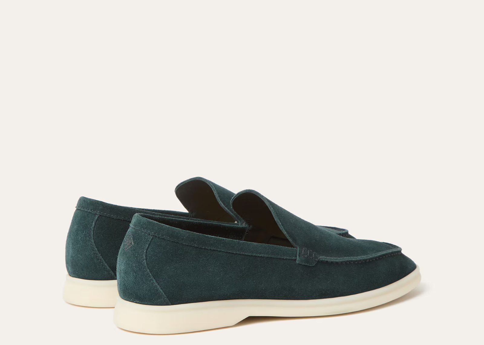 Loro Piana Summer Walk Loafer Suede Dark Green - görsel 3