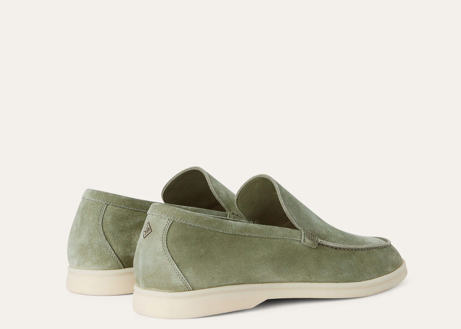 Loro Piana Summer Walk Loafer Suede Powder Tea - görsel 3
