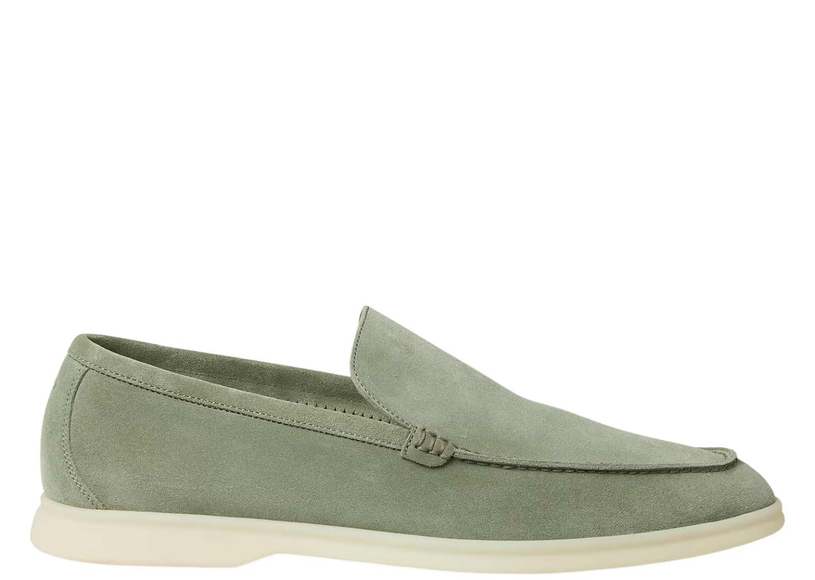 Loro Piana Summer Walk Loafer Suede Shamrock