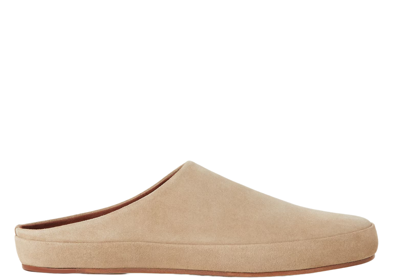 Loro Piana Tomori Walk Mule Suede Dark Birch