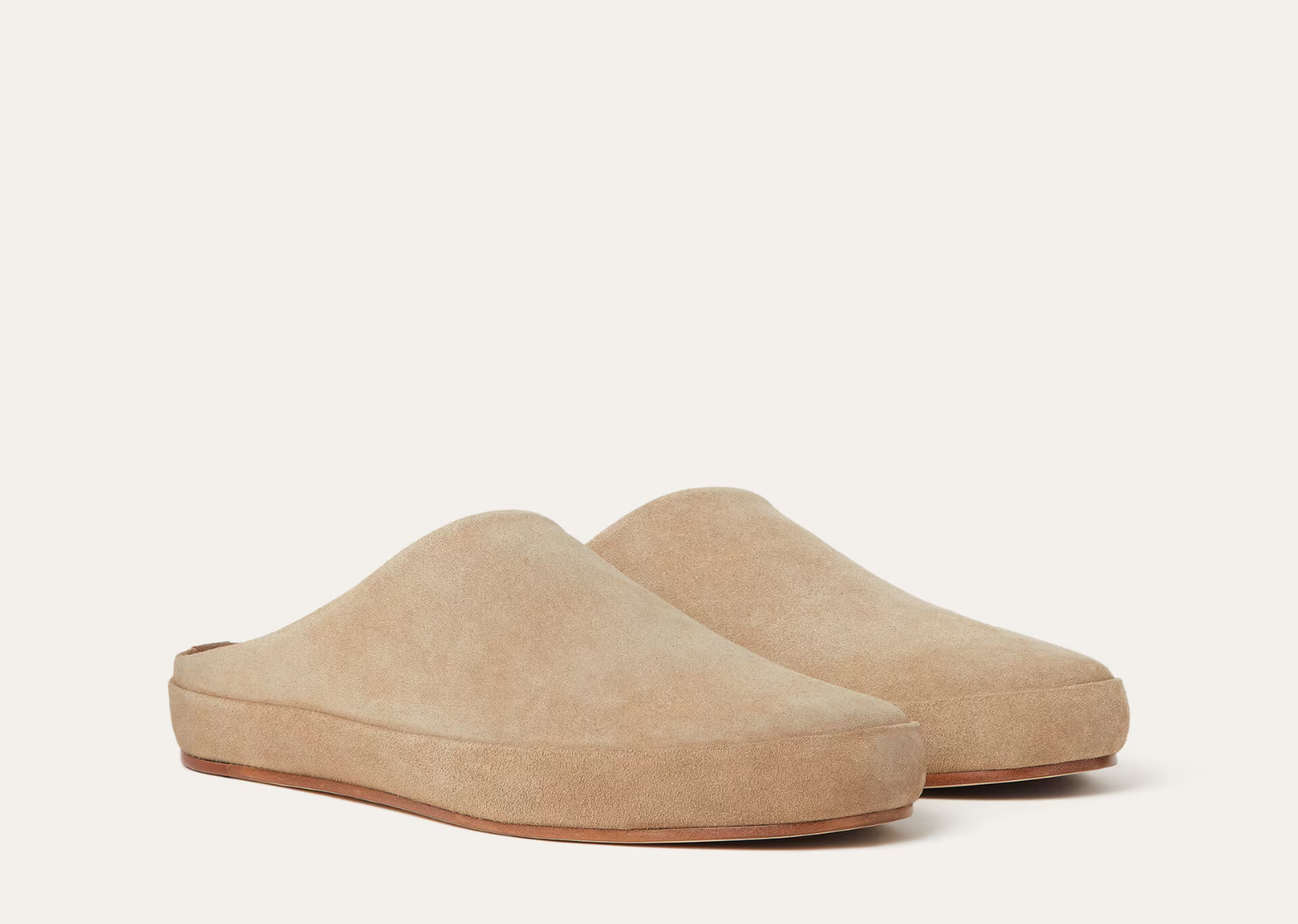 Loro Piana Tomori Walk Mule Suede Dark Birch - görsel 2