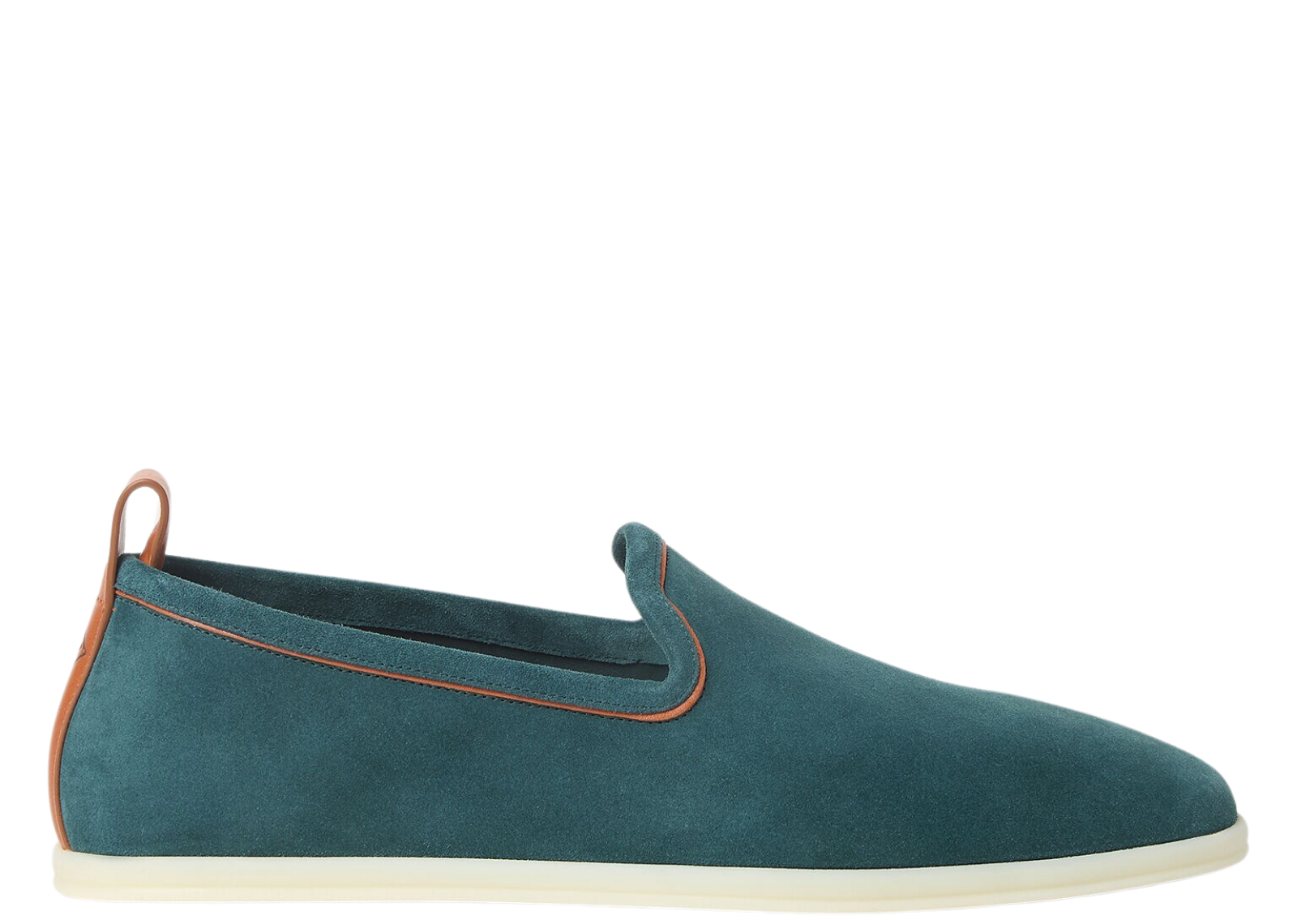 Loro Piana Venice Walk Loafer Suede Atlantic Deep