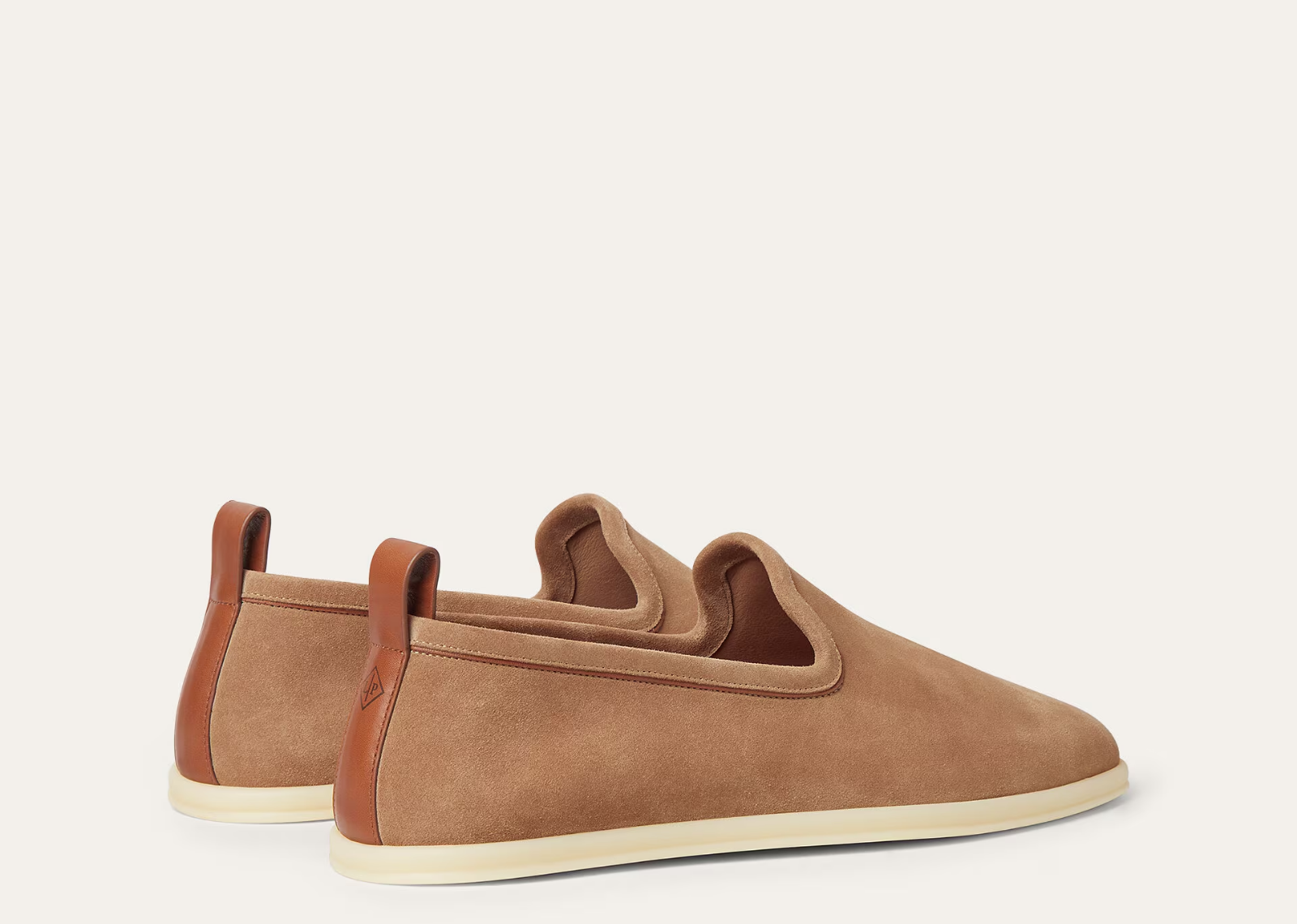 Loro Piana Venice Walk Loafer Suede Dark Birch - görsel 3