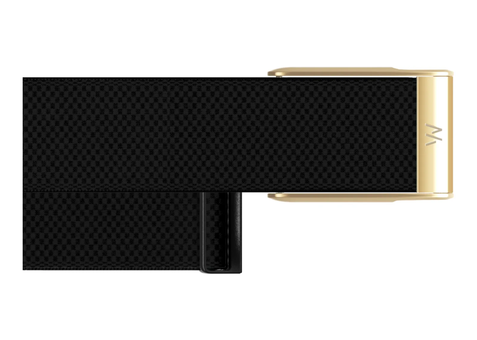 Whoop Obsidian with Gold SuperKnit Luxe Band - görsel 3
