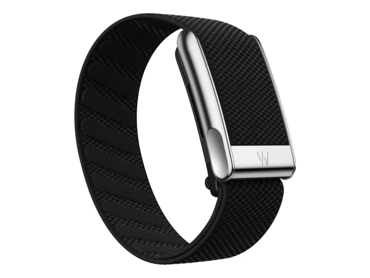 Whoop Obsidian with Titanium SuperKnit Luxe Band