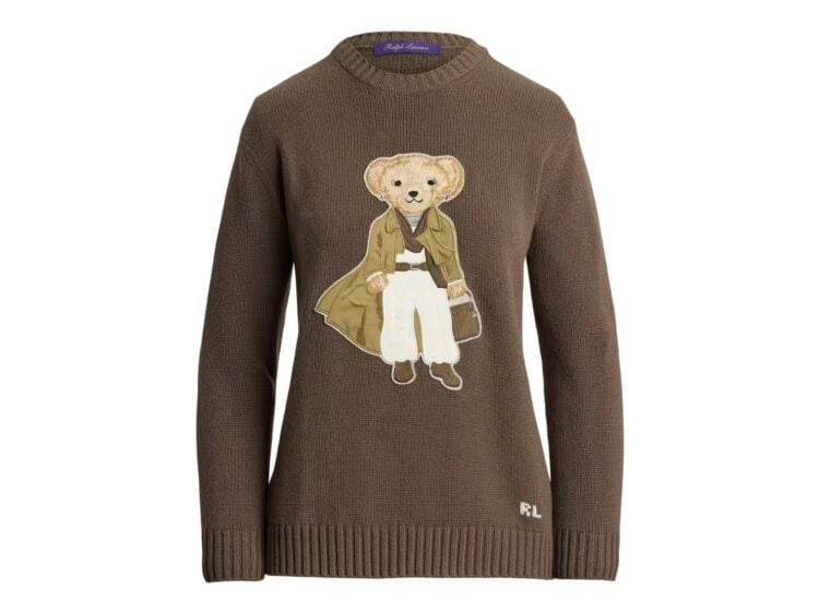 Polo Ralph Lauren Pre-Autumn Polo Bear Cashmere Jumper Portobello