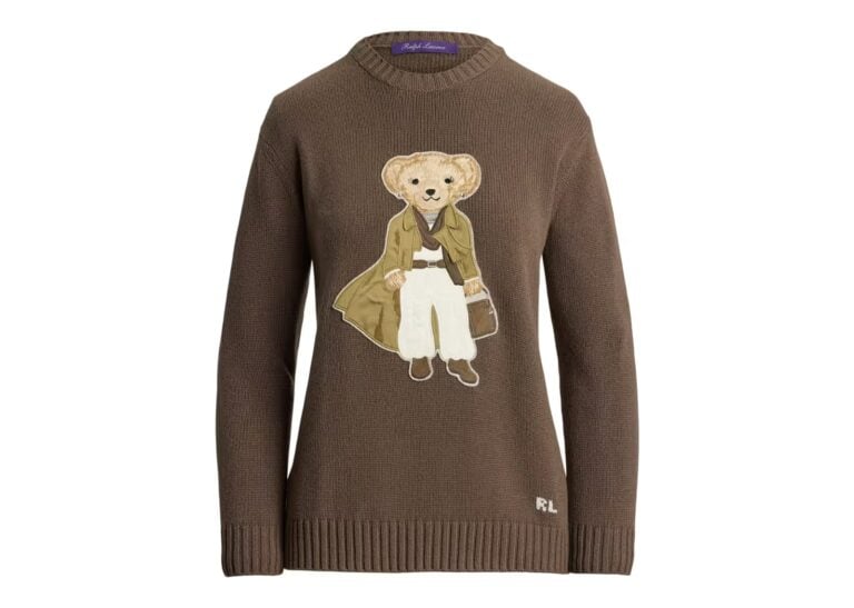 Polo Ralph Lauren Pre-Autumn Polo Bear Cashmere Jumper Portobello