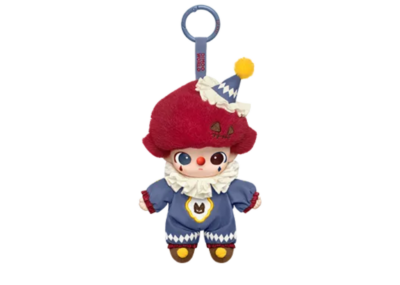 Pop Mart WHY SO SERIOUS Series Dimoo Flame Clown Vinyl Plush Pendant