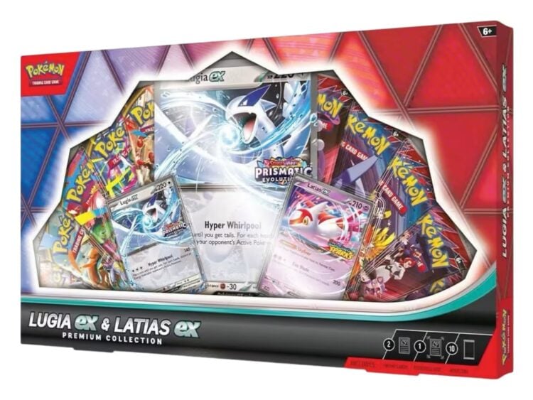 2025 Pokémon Lugia ex & Latias ex Premium Collection