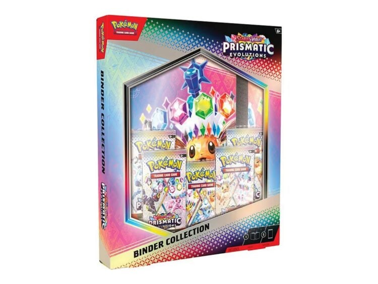 2025 Pokémon Scarlet & Violet Prismatic Evolutions Binder Collection