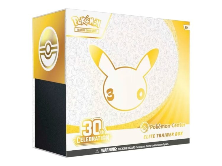 2026 Pokémon Mega Evolution 30th Celebration Pokemon Center Elite Trainer Box