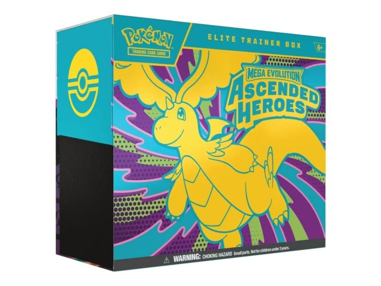 2026 Pokémon Mega Evolution Ascended Heroes Elite Trainer Box