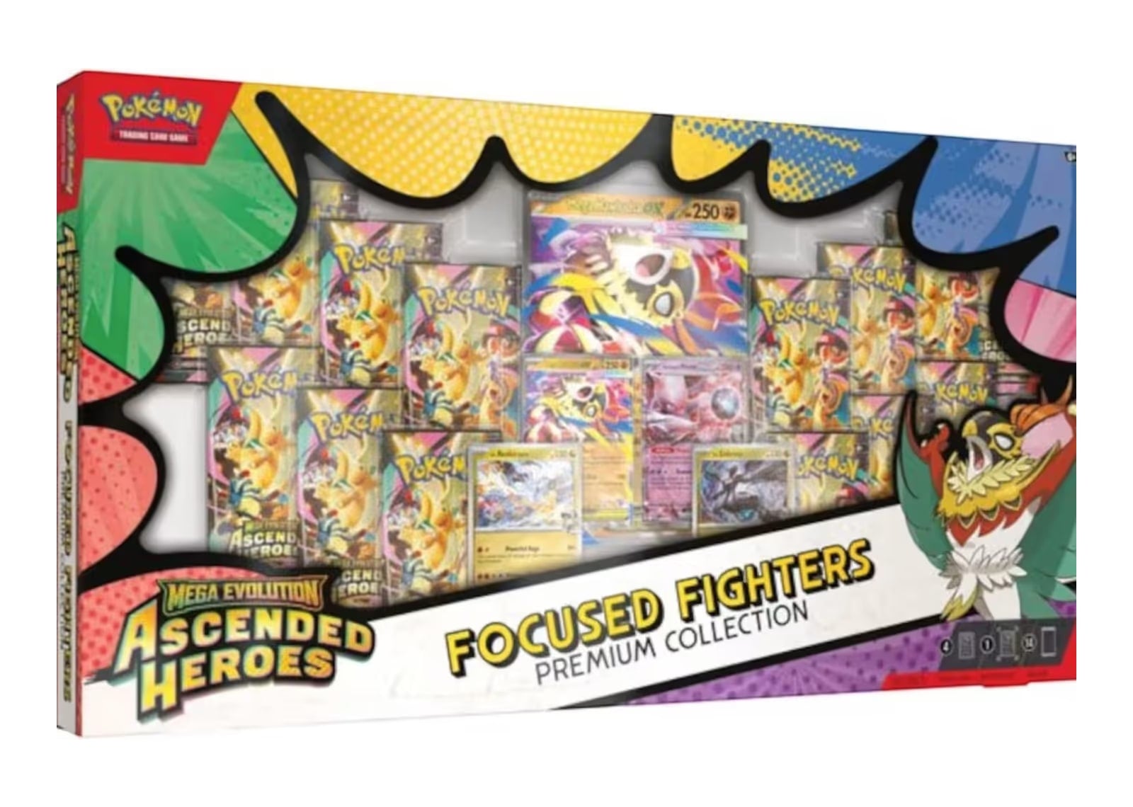 2026 Pokémon Mega Evolution Ascended Heroes Focused Fighters Premium Collection (Sams Club Exclusive)