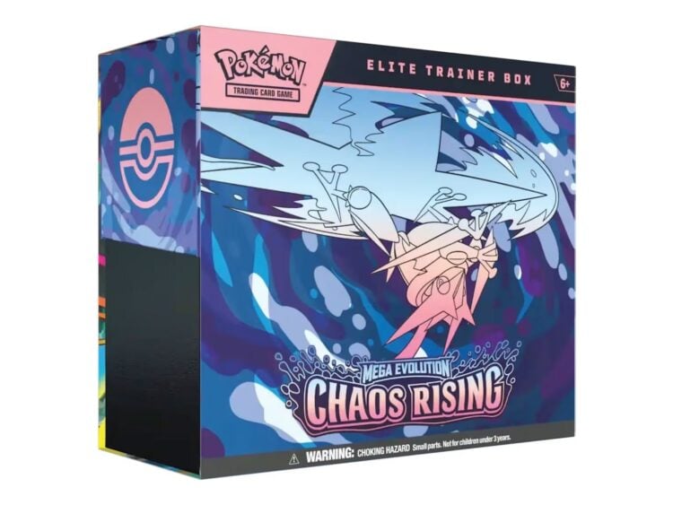 2026 Pokémon Mega Evolution Chaos Rising Elite Trainer Box