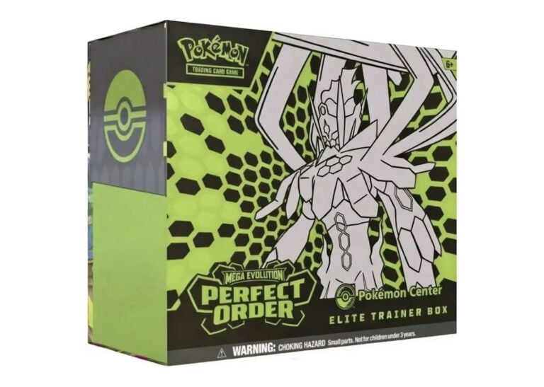 2026 Pokémon Mega Evolution Perfect Order Pokemon Center Elite Trainer Box