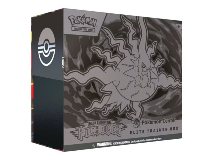 2026 Pokémon Mega Evolution Pitch Black Pokemon Center Elite Trainer Box