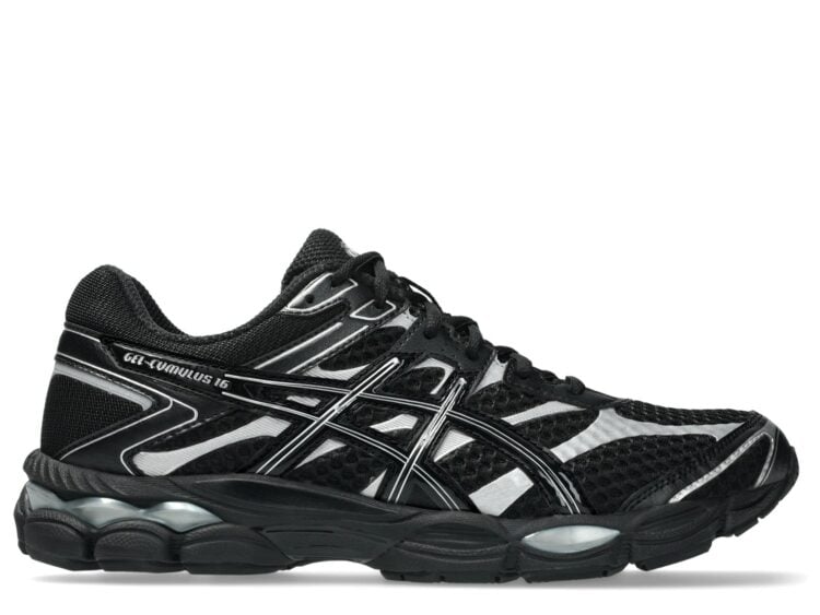 ASICS Gel-Cumulus 16 Black Pure Silver
