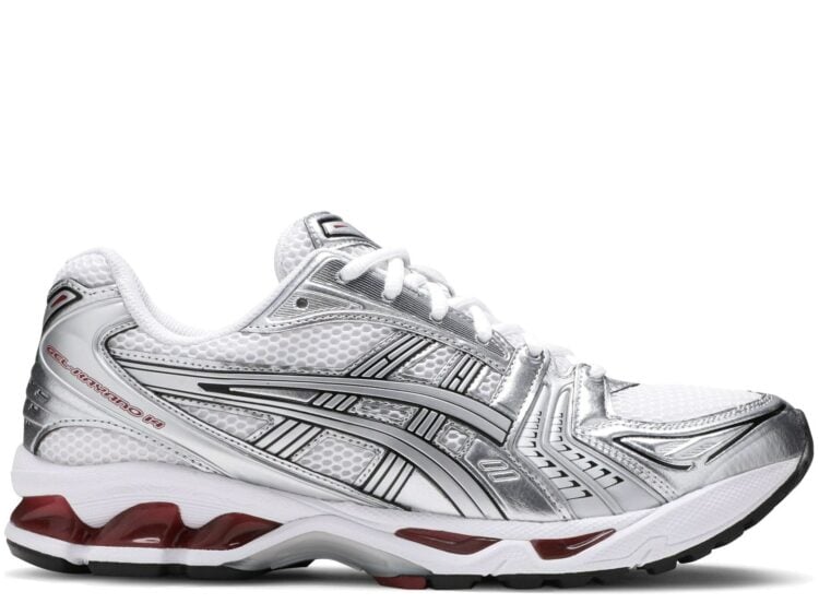 ASICS Gel-Kayano 14 Pure Silver Red