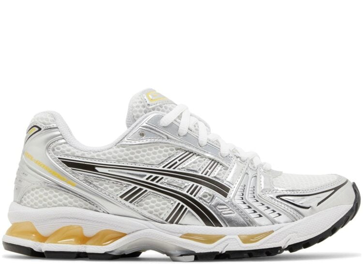 ASICS Gel-Kayano 14 White Tai-Chi Yellow