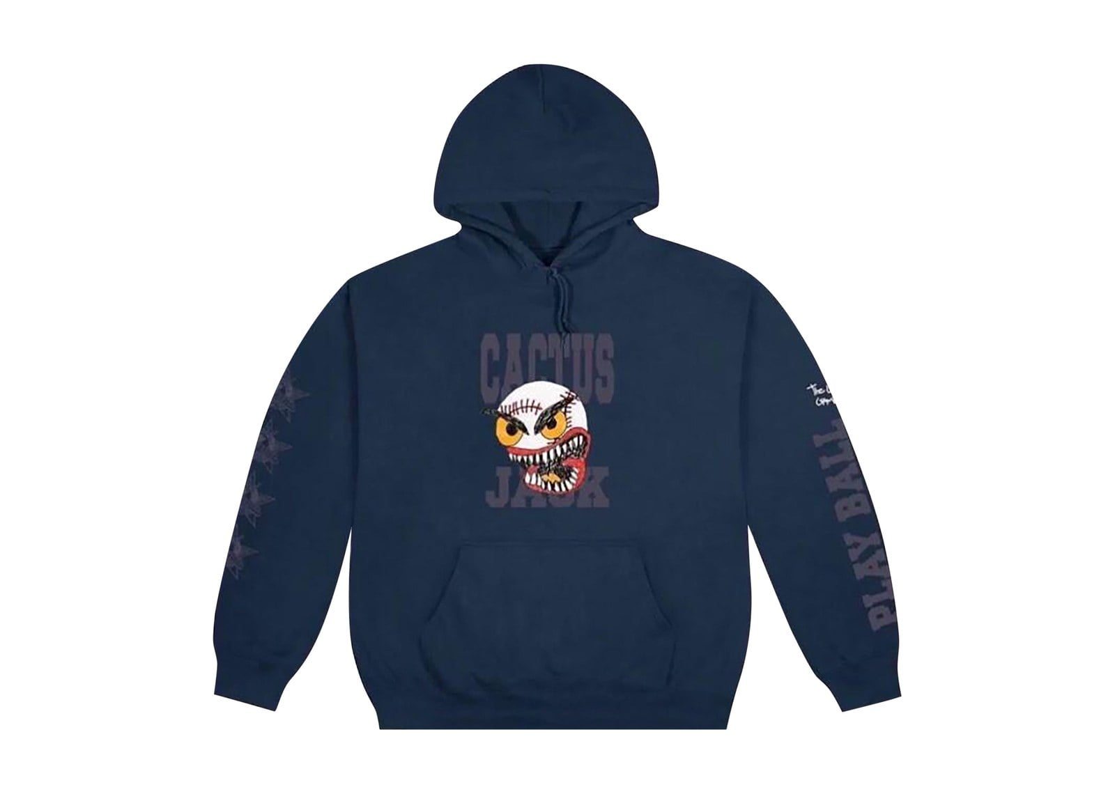 Cactus Jack by Travis Scott Play Ball Hoodie Navy